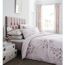 Catherine Lansfield Canterbury Easy Care, Blush, German Small Single Duvet Set
