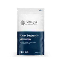 BestLyfe Liver Support + | Milk Thistle | Twin Pack | 120 Capsules | Liver Detox | Liver Cleanse | Liver Repair | Liver Supplements | Brain Function