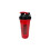 Murdered Out Smartshake Shook Shaker 600ml Red & Black 1