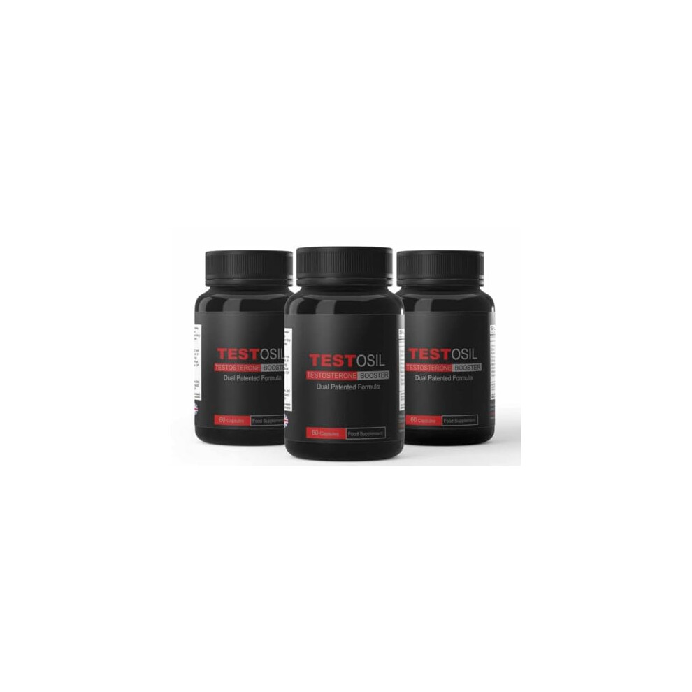 Dido Extreme Supplements Testosil - The Best Natural Supplement - Powerful Legal Bodybuilding Supplement - Advanced Performance And Recovery Agent - 180 Capsules