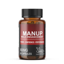 MANUP Male Enhancement Support - 60 Capsules - 1 Month Supply - Supplement Heaven
