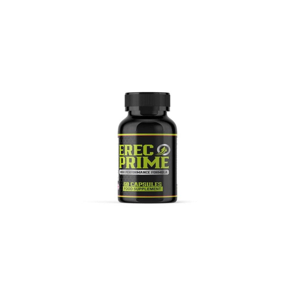 Supplement Heaven Erec Prime Supplement For Men Virility, Erecprime Male Performance Formula - Enhancement Capsules For Advanced Male Performance/All Natural 60