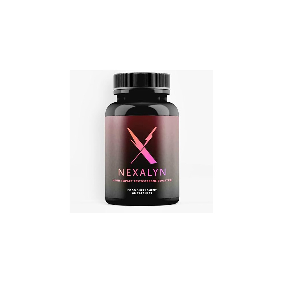Edita Supplements Nexalyn High Impact Testosterone Booster Food Supplement, 60 Capsules