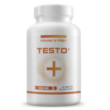 Testo Plus Power for Man - Supports a Healthy Blood Flow - Completely Natural Natural Ingredients - 60 Capsules / 1 Bottle