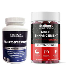 StalliunX - Male Enhancement Gummies & Testosterone Enhance Pleasure & Performace - Unique Formula Support