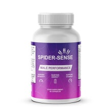 Spider-Sense Male Enhancement Support for Advanced Male Performance/All Natural 60 Capsules/Slim Warriors