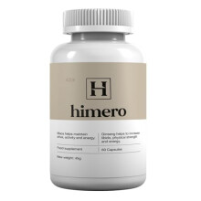 Himero Male Support Supplement with Tribulus, Arginine, Maca and Ginseng, 60 Capsules