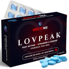 Erectonix 10 Lovpeak Tablets – Advanced Formula for Strength, Stamina & Energy – Fast-Absorbing Tablets for Support – Easy-to-Take & Convenient