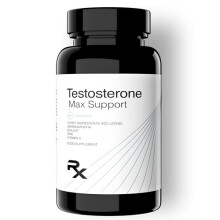 Testosterone Support Supplement for Men – Natural Energy & Vitality Formula with Ashwagandha, Shilajit, Zinc & Vitamin D – 1 Month Supply