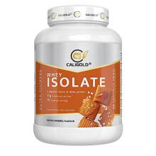 Caligold Health Muscle Building 100% Isolate Pure Whey Protein, Pre and Post Workout Protein Powder, 66 Servings, 2kg