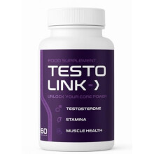 Testo Link - Advanced Formula - Unlock Your core Power - All Natural - Vegan Men's Vitality Complex - Natural Ingredients - 60 Capsules