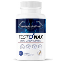 TESTONAX Men's Vitality Complex - Natural Ingredients - Powerful Legal Bodybuilding Supplement - Advanced Performance and Recovery Agent - 60 Capsules