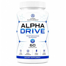 Alpha Drive Performance - Powerful Legal Bodybuilding Supplement - Advanced Performance and Recovery Agent -Natural Formula for Active Lifestyles / 60