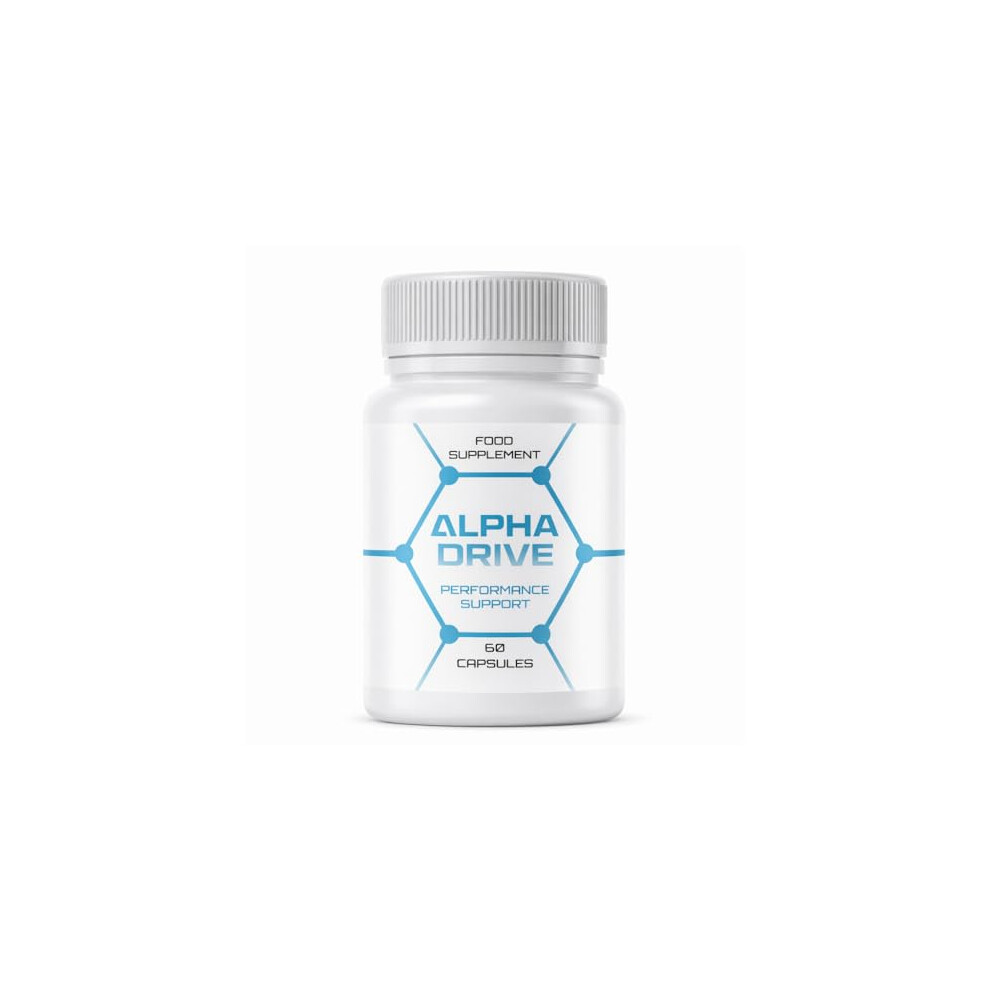 Supplement Heaven Alpha Drive Performance - Powerful Legal Bodybuilding Supplement - Advanced Performance And Recovery Agent -Natural Formula For Active Lifestyles / 60