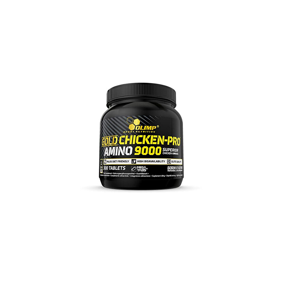 OLIMP SPORT NUTRITION Olimp Labs Gold Chicken-Pro Amino Tablets, 9000 mg, Pack of 300 Mega Tablets - Image 2