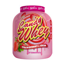 Candy Whey | 2.1kg | Muscle Building High Protein Shake | Vegetarian Friendly | 5g Glutamine Per Serving | Low Fat, Low Sugar | 60 Servings |
