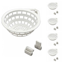 Moondown Farm Canary Bird Nest Pans 5 Pack 12.5cm Large Quality Plastic Pans