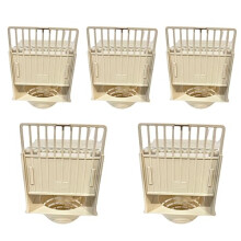 Moondown Farm Luxury Outside Nest Pan Cream - Canary, Finch Ect (Pack of 5)