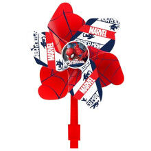 MARVEL Spider-Man Red windmill for bicycle handlebars, scooters, for children (A)