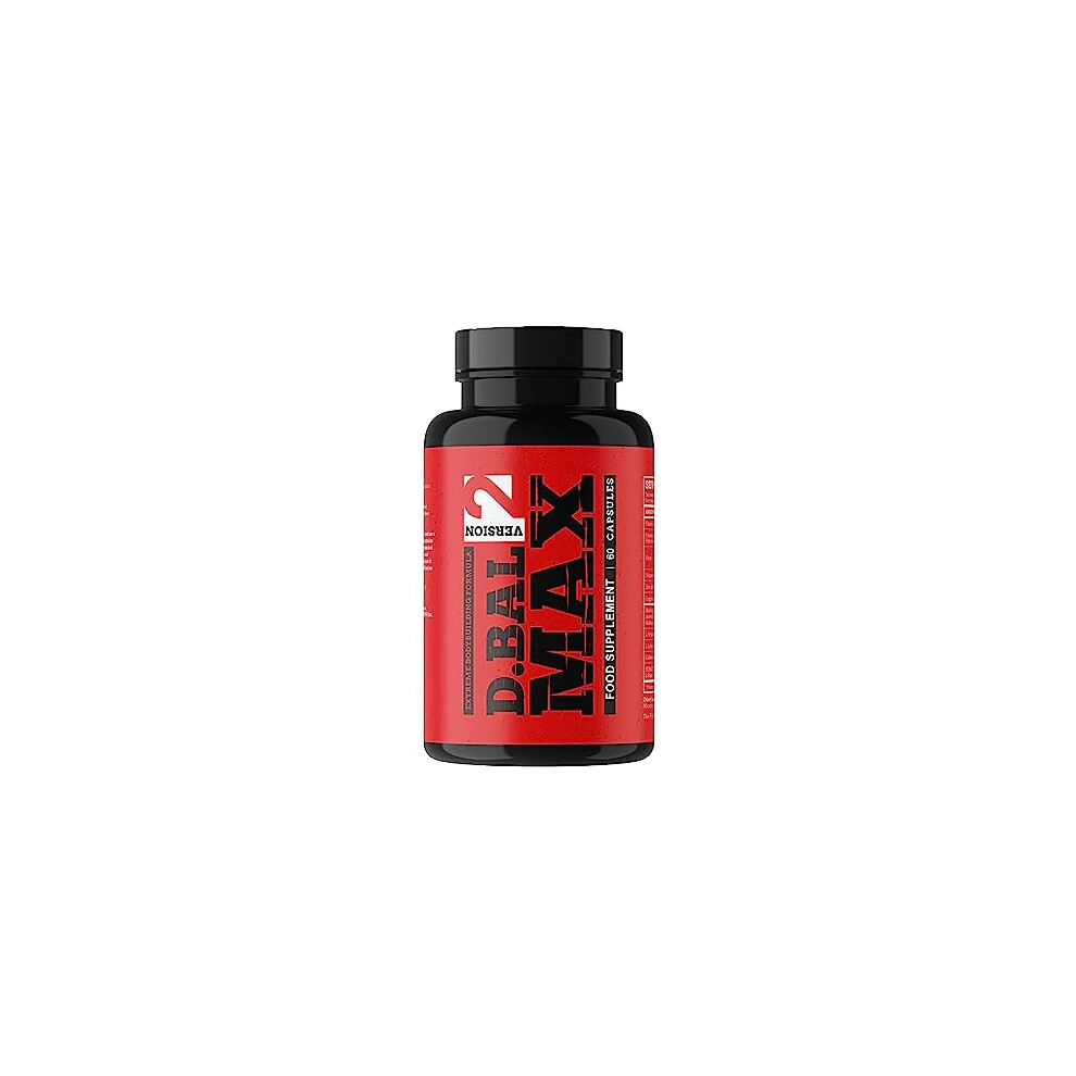 Dido Extreme Supplements D-Bal Max - Powerful Legal Bodybuilding Supplement - Advanced Performance And Recovery Agent - 60 Capsules