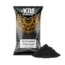 A Kilo of Spices | Premium Activated Coconut Charcoal Powder 500g | Natural Teeth Whitening, Detoxifying, and Cleansing | Food Grade - Perfect for DIY