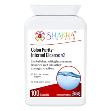 Colon Purity: Internal Cleanse v2 - Ultimate Bowel Flush, Constipation & Regularity. Ideal Before or After Colonic Treatments | Shakra Health