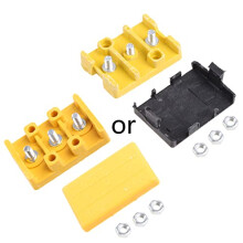 vsilay Three Wires E Bike Electric Bicycle Motor Controller Wire Insulation Box Phase Battery Wire Connector Connection Box