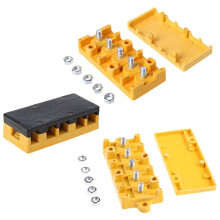 Durable 3 Wire Electric Bicycle E Bike Motor Controller Wire Connection Box Insulation Box Phase Battery Wire Connector Bicycle Accessories Set