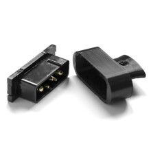 TorqueTech Battery Pin Cover for HAILONG Receiver Cradle Terminals Electric Bike Ebike (5/6 Pin Round)