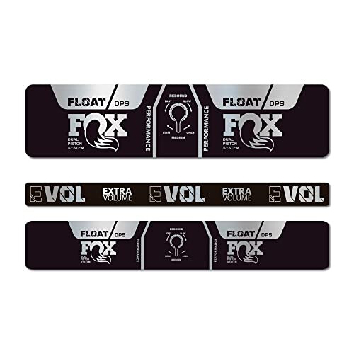 STAR SAM Stickers Compatible with Fox Float Performance DPS EVOL 2021 Chrome Mirror 1 cm