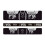 STAR SAM Stickers Compatible with Fox Float Performance DPS EVOL 2021 Metallic Silver 1 cm 1