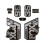 STAR SAM Stickers Compatible with Fox 36 Performance Elite 2021 Metallic Silver 1 CMT 1