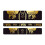 STAR SAM Stickers Compatible with Fox Float Performance DPS EVOL 2021 Chrome Gold 1 cm 1