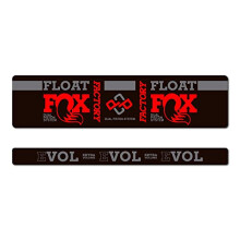 STAR SAM Stickers Compatible with Fox Float DPS 2020 Red 1 cm