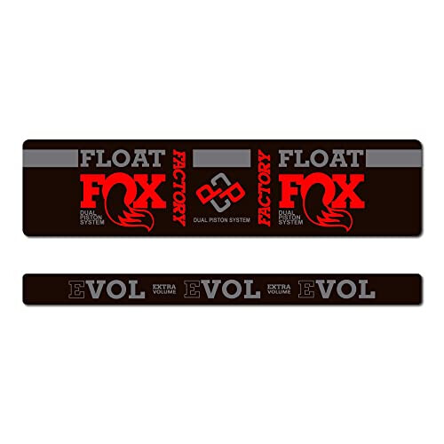 STAR SAM Stickers Compatible with Fox Float DPS 2020 Red 1 cm
