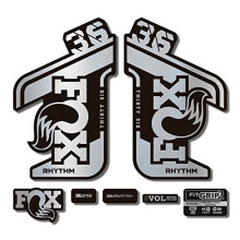 STAR SAM Stickers Compatible with Fox 36 Rhythm 2021 Chrome Mirror 1 cm