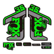 STAR SAM Stickers Compatible with Fox 36 Rhythm 2021 Green 1 cm