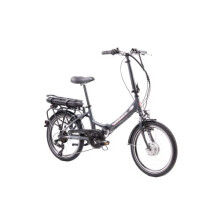 F.lli Schiano E-Star, Electric Bike for Adults, 20" Folding Bike, 36V 10.4Ah Removable Battery, 250W Motor, 40Nm, Commuter Ebike, Anthracite