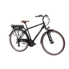 F.lli Schiano E-Ride, Electric Bike for Adults, 28" Trekking Bike, 36V 10.4Ah Removable Battery, 250W Motor, 40Nm, Commuter Ebike, Black