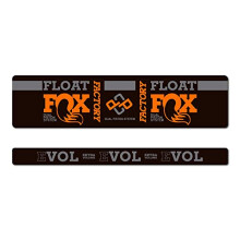 STAR SAM Stickers Compatible with Fox Float DPS 2020 Orange 1 cm