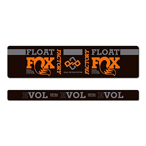 STAR SAM Stickers Compatible with Fox Float DPS 2020 Orange 1 cm