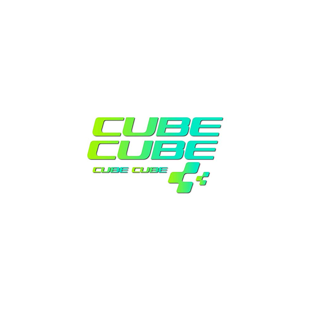 Photos - Climbing Gear Cube x6 Frame Bike Compatible Stickers Gradient
