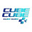 Cube x6 Frame Bike Compatible Stickers Gradient 1