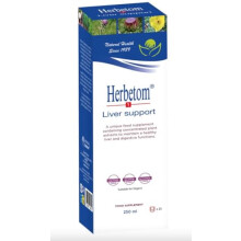 Herbetom Liver Support 250ml Food supplement Concentrated Plant Extract to Maintain Healthy Liver and Digestive Functions
