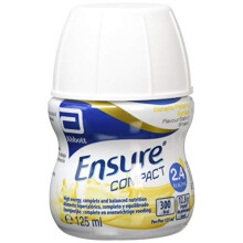 Ensure Compact, Nutritional Supplement Drink, Banana Flavour, Contains Protein, Vitamins and Minerals (24 x 125ml Bottles)