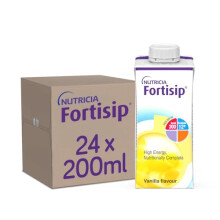 FORTISIP BOTTLE VANILLA 200ml x24