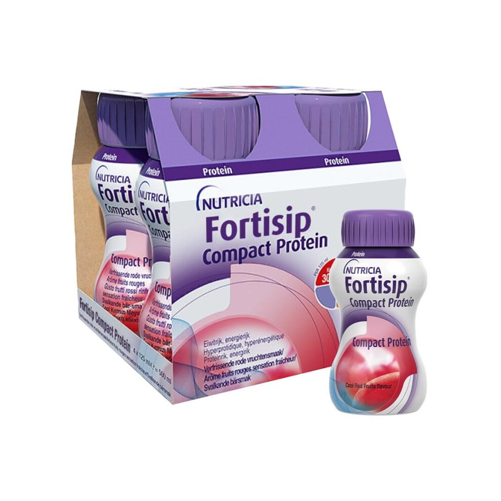 Fortisip Red Compact Protein Cool Fruits, 200 Ml