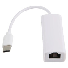 USB-C una Ethernet NIC Type-C una RJ45 LAN Network Dongle Connector, para 3 una Network Adaptador para