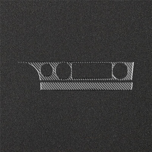 Kolfiber för   8th 2006-2011 AC-Luftkonditionering  Panel Cover Trim Tillbehör 1