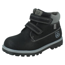 (Black, UK 6 Infant) Boys Spot On Ankle Boots N2064